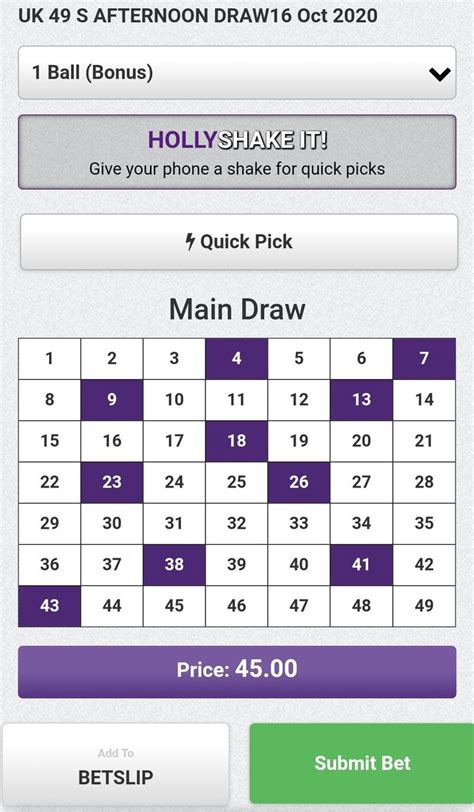 hollywoodbets results lucky numbers today|UK49s Afternoon & Evening .